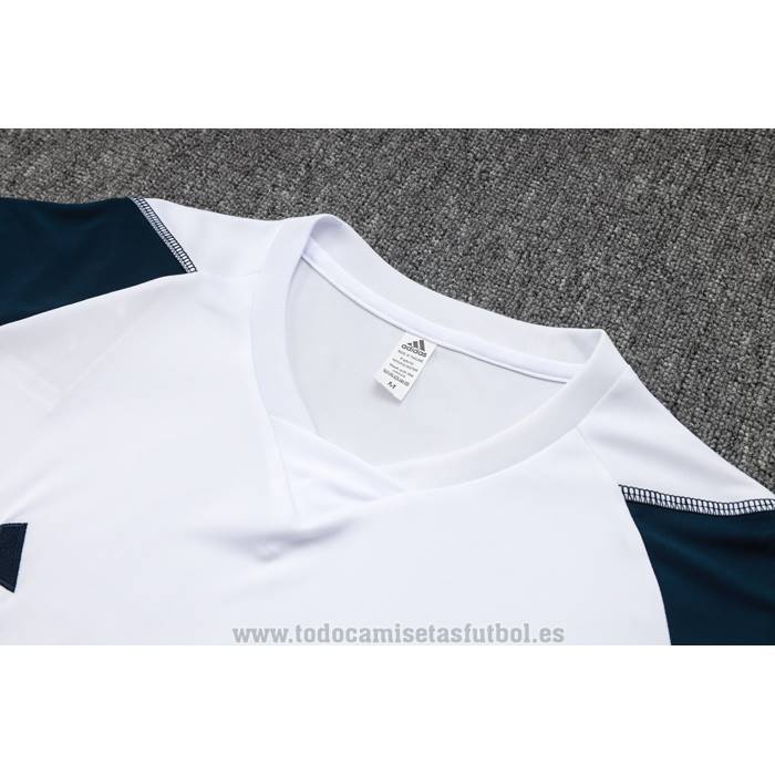 Chandal del Real Madrid Manga Corta 2023-2024 Blanco